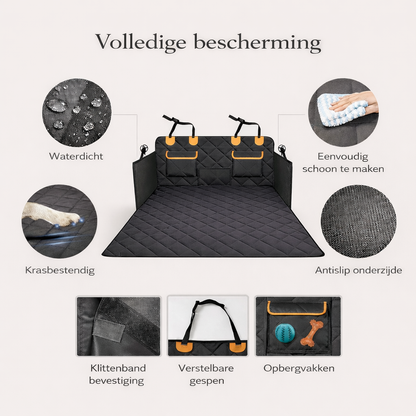SafePaws™ Kofferbakmat voor Honden Waterdicht & Krasbestendig